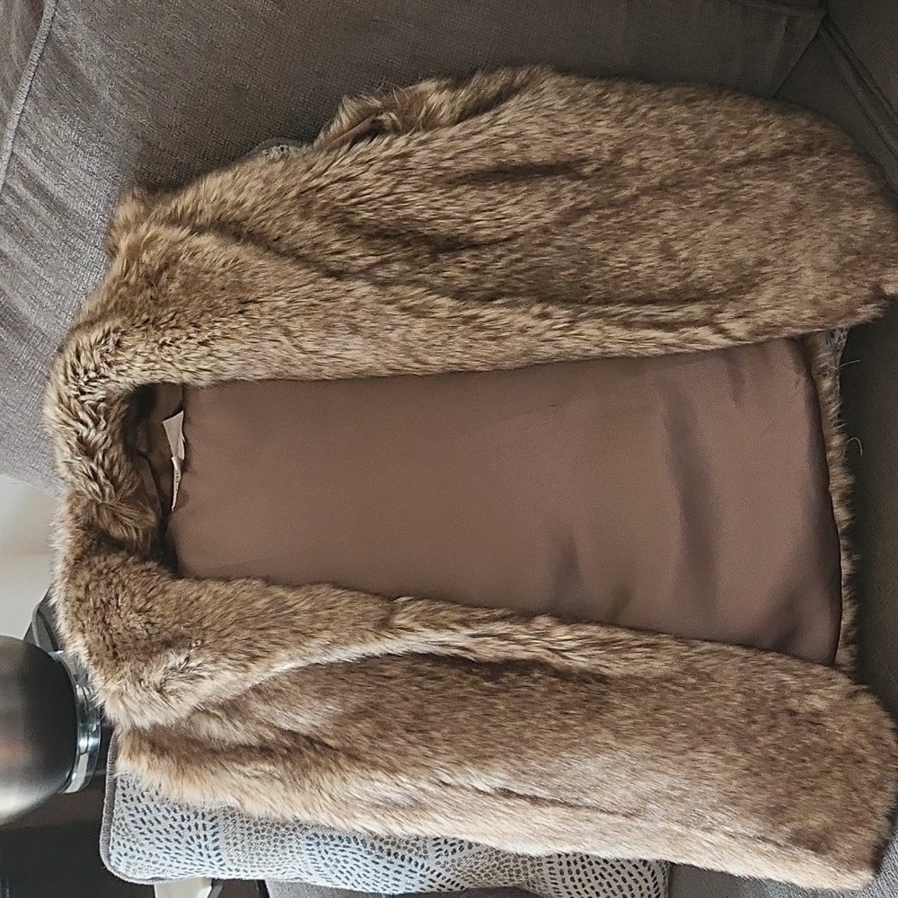 BCBG Fur vest
